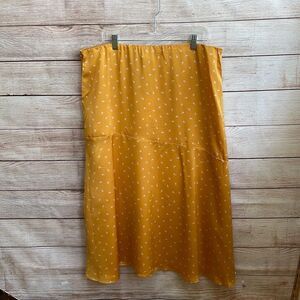 NEW WITH‎ TAGS GOOD HART BY MATILDA JANE MAXI SKIRT IN MUSTARD YELLOW
